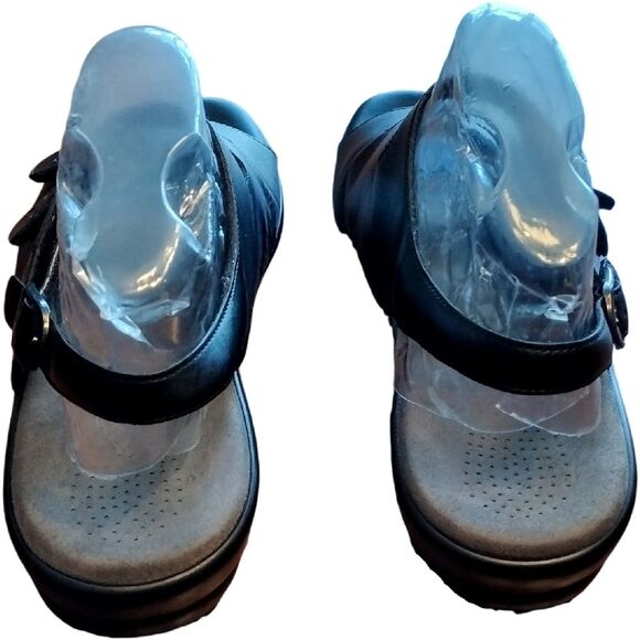 SAS TRIPAD COMFORT QUATRO SLINGBACK SANDALS, BLACK, 9.5 WW  LIKE NEW!! - Picture 3 of 11